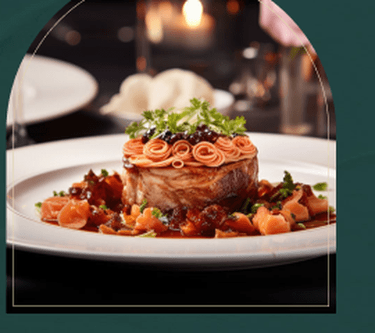 Slow Valse - Finger Food plated dish