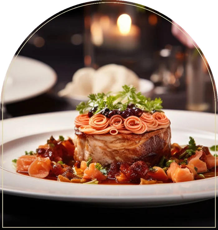 Slow Valse - Finger Food plated dish